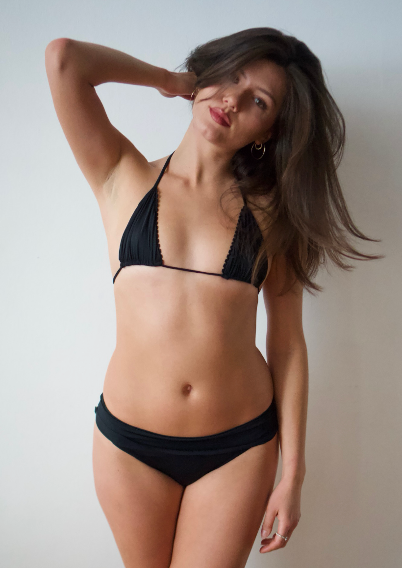 the riviera set - swim cut like lingerie